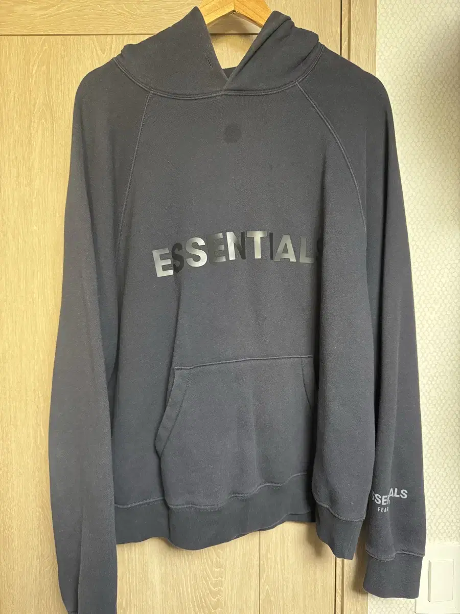 에센셜 후드 다크네이비 size M